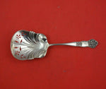 Adolphus by Mount Vernon Sterling Silver Sugar Sifter Pierced w/ Flowers 6 1/8"