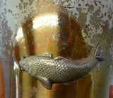 Cairo by Gorham Mixed Metals Trophy w/ Fish Shell Aesthetic Museum Piece (#0051)