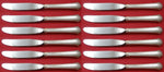 Chippendale by Towle Sterling Silver Butter Spreader HH modern Set 12 pcs 6 1/4"