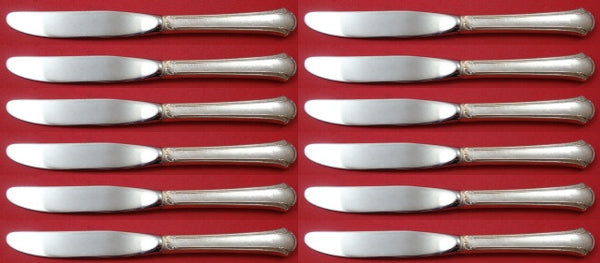 Chippendale by Towle Sterling Silver Butter Spreader HH modern Set 12 pcs 6 1/4"