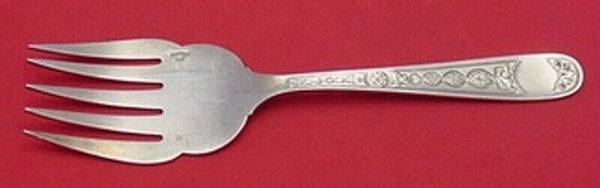 Villeroy by Christofle Plate Silverplate Fish Serving Fork 8 1/2" Vintage