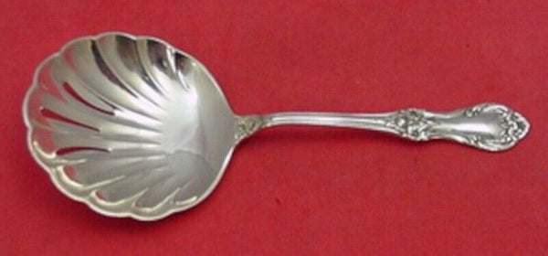 Wild Rose By International Sterling Silver Nut Spoon 4 5/8"