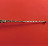 English Victorian Sterling Silver Coronation Spoon Vermeil Circa 1901 10"