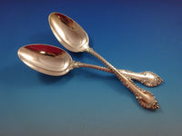 English Gadroon by Gorham Sterling Silver Flatware Set 8 Service 80 Pcs "H" Mono