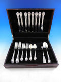 Stanton Hall by Oneida Sterling Silver Flatware Set for 8 Service 35 pcs Dinner