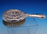 Gorham Sterling Silver Hairbrush #80 with Cherubs Flowers Enamel Lady (#8214)