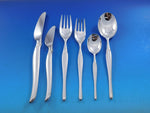 Duo by Christofle Silverplate Flatware Service for 12 Set 77 pieces Dinner