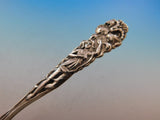 Raphael by Alvin Sterling Silver Flat Handle Master Butter 7 1/8" Floral Figural