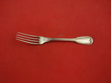 Filet Contour Threaded by Puiforcat French Sterling Silver Dessert Fork 7"
