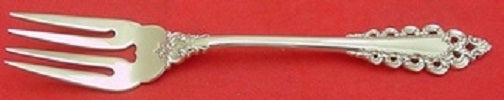 Florentine Scroll By Lunt Sterling Silver Salad Fork 6 1/2" Flatware