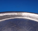 Lebolt Sterling Silver Tea Set 6pc Hand Hammered Applied "SSD" Monogram (#8010)