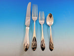 Mount Vernon by Lunt Sterling Silver Flatware Set for 12 Service 48 Pieces