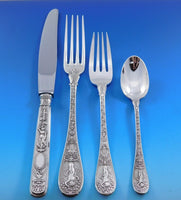 Regence Montresor by Souche Lapparra France Sterling Silver Flatware Set Dinner