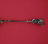 Calla Lily by Whiting Sterling Silver Sugar Sifter Gold Washed Bright-Cut 8 1/2"