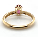14k Yellow Gold 1.36 Carat Pink Genuine Natural Spinel Solitaire Ring (#J7320)