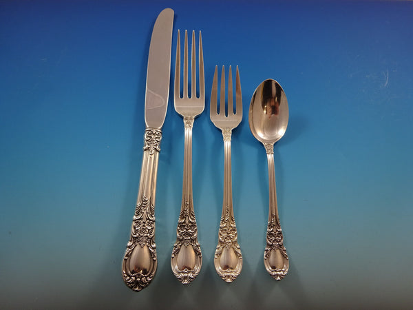 American Victorian by Lunt Sterling Silver Regular Size Place Setting(s) 4pc