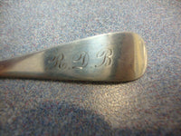 Number 38 Engraved by Towle Sterling Silver Demitasse Spoon Gold Washed 4 1/2"