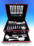 Kings by Carrs English Sterling Silver Flatware Set for 8 Service 43 pcs Dinner