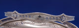 Woodside Sterling Silver Petit Four Basket with swing handle Pierced 9"  (#7317)