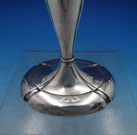 La Pierre Sterling Silver Candlestick with Oval Base #1446 7 7/8" Tall (#6832)
