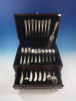 John Alden by Watson Sterling Silver Flatware Set 8 Service 45 Pcs "P" Monogram