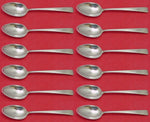 Craftsman by Towle Sterling Silver Teaspoon Set 12 pieces 6"