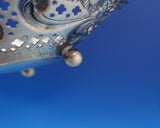 Gorham Sterling Silver Candy Dish Heart Shape Pierced Bows Scrolls 966 (#7442)