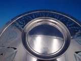 Watson Sterling Silver Cookie Plate Footed Fancy Pierced Engraved #6212 (#7387)