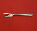 Silver Poppy by Lunt Sterling Silver Cocktail Fork 5 5/8" Heirloom Silverware