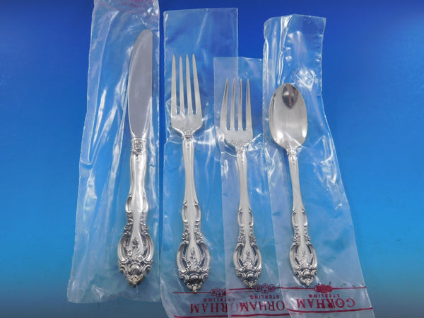 La Scala by Gorham Sterling Silver Flatware Service for 8 Set 36 pieces New