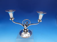 La Paglia by International Sterling Silver Candelabra 2-light #121 8" tall #8201