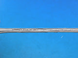 Lap Over Edge Acid Etched Tiffany Sterling Sauce Ladle Lily of the Valley 7"