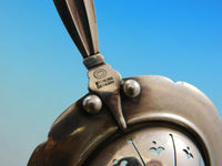 Acorn by Georg Jensen Sterling Silver Tea Strainer AS with Rest 5 3/4"