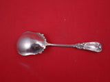 New Art by Durgin Sterling Silver Sugar Spoon  w/ narcissus-daffodils 6 1/2"