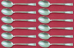 Classic Rose by Reed and Barton Sterling Silver Teaspoon Set 12 pcs 6"