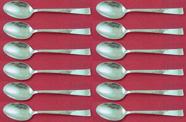 Classic Rose by Reed and Barton Sterling Silver Teaspoon Set 12 pcs 6"