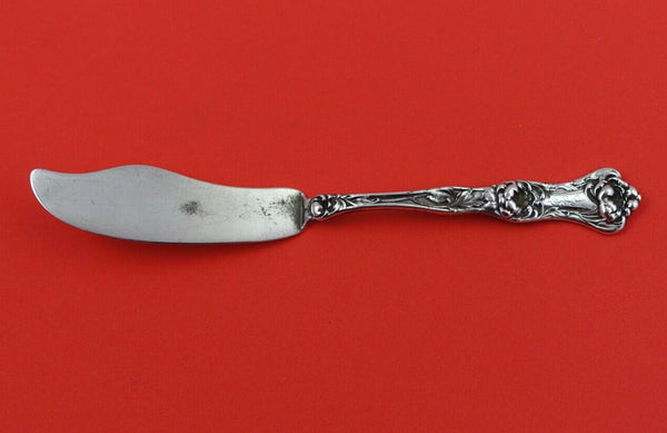 Peony By Wallace Sterling Silver Master Butter flat handle 7 1/2"