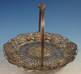 Theodore Starr Sterling Silver Basket with Cherubs and Grapes #2296 (#1326)