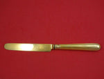 Threaded Vermeil by Francis Higgins English Sterling Silver Regular Knife 8 5/8"