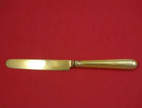 Threaded Vermeil by Francis Higgins English Sterling Silver Regular Knife 8 5/8"