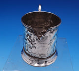 Architectural Repousse by Bailey and Co Sterling Silver Creamer Beaded (#7519)
