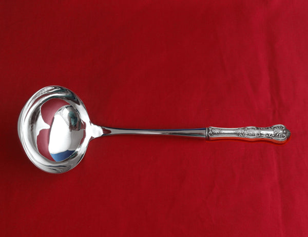 Kings by Wallace Sterling Silver Soup Ladle HH w/ Stainless Custom Made 10 1/2"