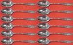 Stradivari by Wallace Sterling Silver Teaspoon Set 12 pieces 6"