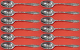 Stradivari by Wallace Sterling Silver Teaspoon Set 12 pieces 6"