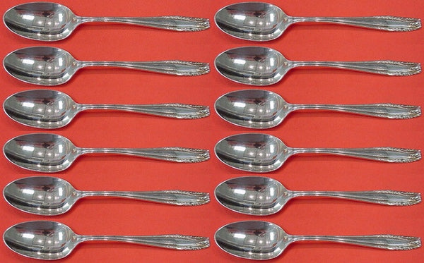 Stradivari by Wallace Sterling Silver Teaspoon Set 12 pieces 6"