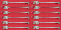 Chippendale by Towle Sterling Silver Cocktail Fork Set 12 pieces 5 7/8"