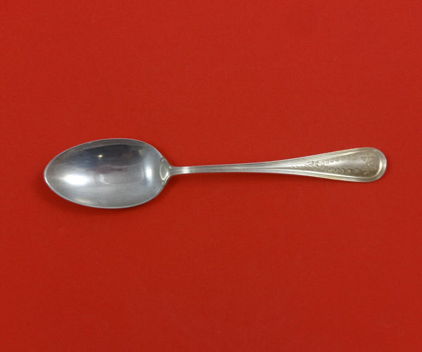Commonwealth Engraved by Watson Sterling Silver Serving Spoon 1910 on Back 8 1/4