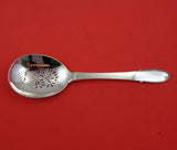 Beaded by Georg Jensen Sterling Silver Ice Spoon Pierced 9 1/8" Heirloom