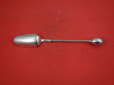 Ball End by Whiting Sterling Silver Cheese Scoop engraved original large 8 3/4"