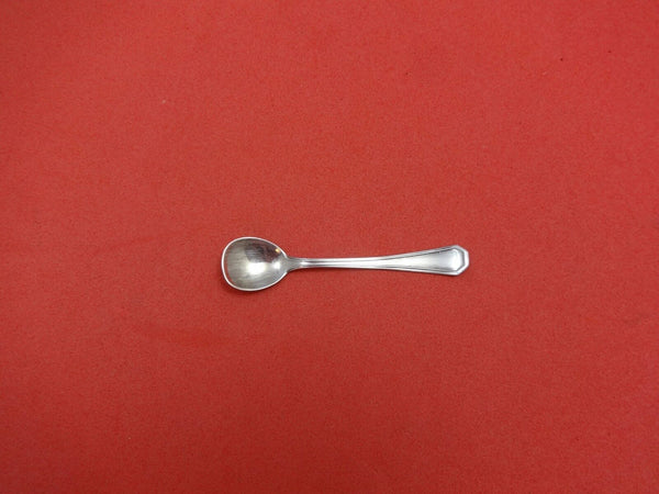 Ottagonale by Calegaro Italy Sterling Silver Salt Spoon 2 1/2"